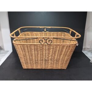 Princess House Casual Home Large Storage Basket, BASTLG, Home Decor Organization